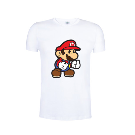 T-shirt Criança Mario Personagens