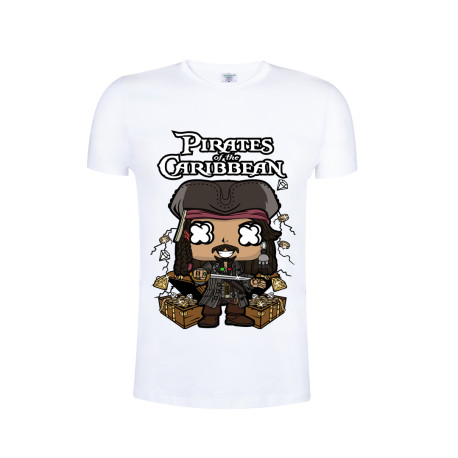 T-shirt POP Jack Sparrow - Piratas das Caraíbas