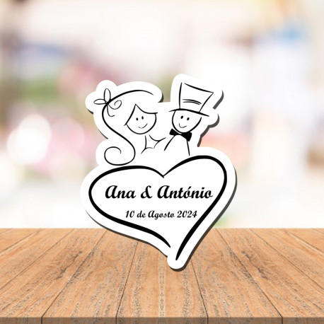 Lembrança de Casamento com Íman