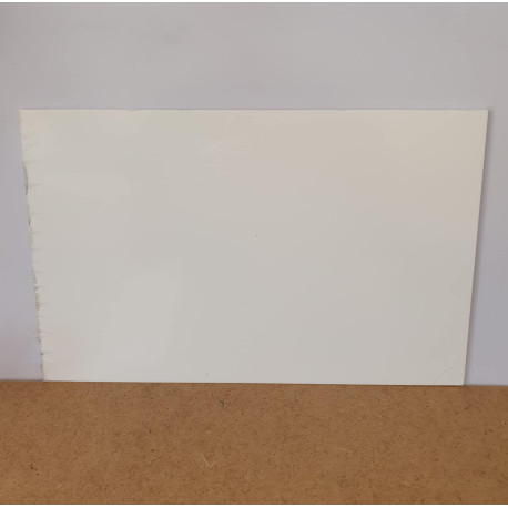 Placa Acrílico Branco Opalino