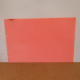 Placa Acrílico Laranja Fluorescente 30x20cm 3mm