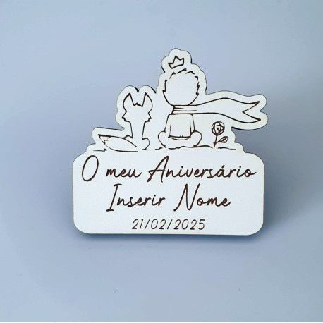 Lembrança de Aniversário Principezinho com Íman