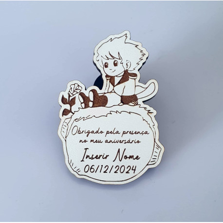 Lembrança de Aniversário Principezinho 2 com Íman