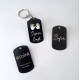 Porta-chaves em metal