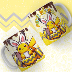 Caneca Páscoa Pókemon