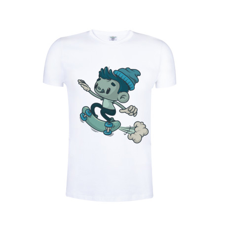Tshirt Criança Cartoon Skate